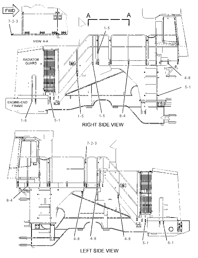 HARDWARE GP-HANDRAIL MOUNTING 3015789 CAT