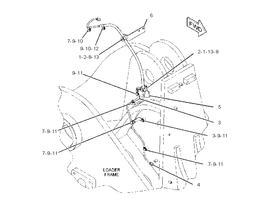 WIRING GP-TILT REGEN CONTROL 2891393 CAT