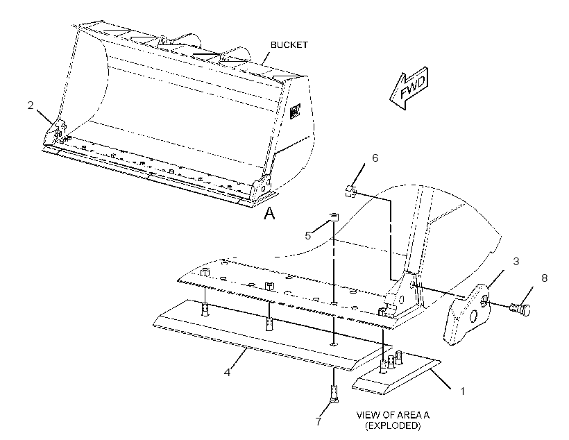 Зуб и режущая кромка 3G3625 CAT