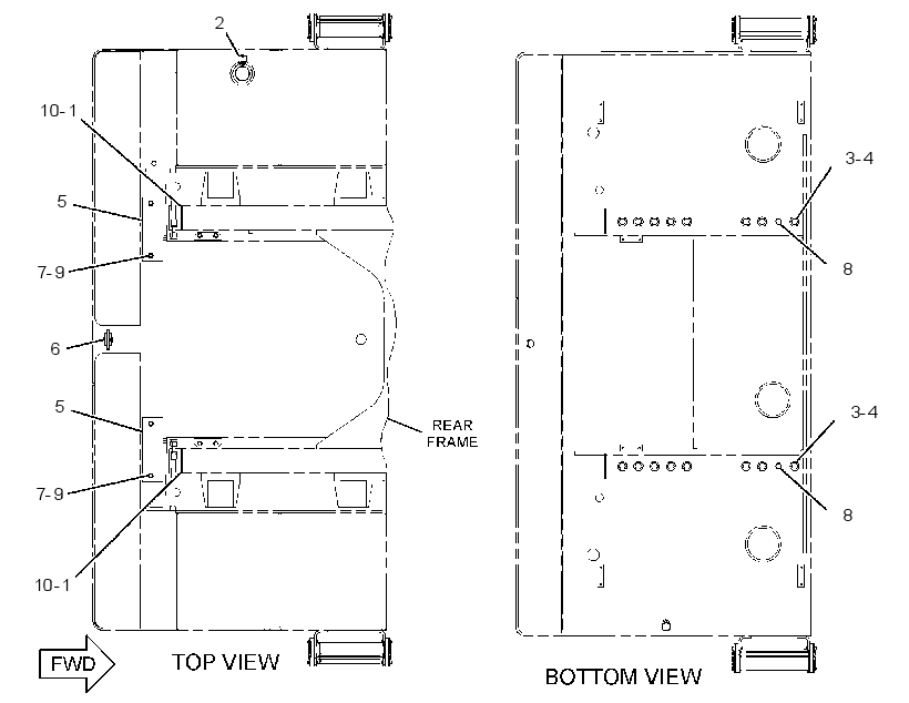 MOUNTING GP-BUMPER 1701931 CAT