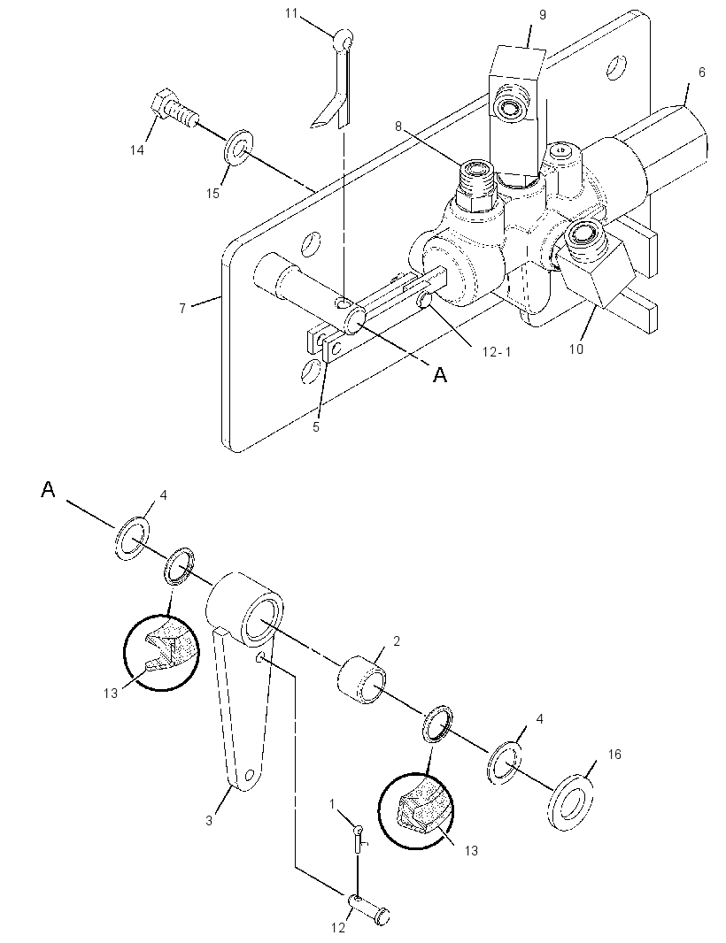 VALVE & MTG GP-BRAKE CONTROL 3082714 CAT