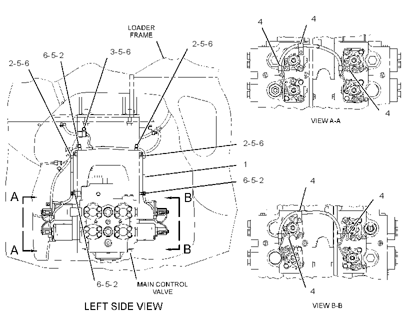 WIRING GP-HYD CONTROL VALVE 3075471 CAT