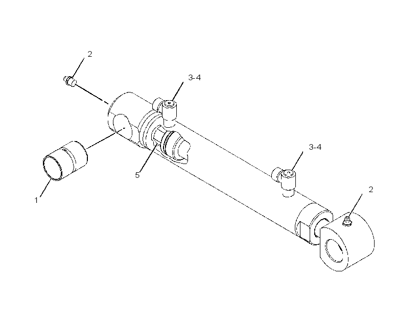 CYLINDER GP-GRAPPLE 2550943 CAT