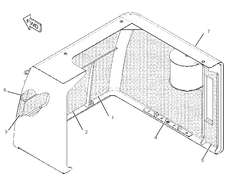 ENCLOSURE AS-STORAGE 3077911 CAT