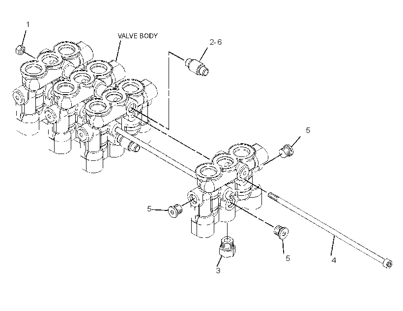BODY GP-PILOT VALVE 2635436 CAT