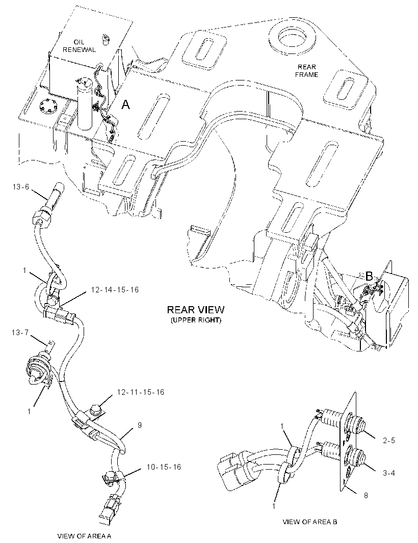 WIRING GP-OIL RENEWAL SYSTEM 3086615 CAT