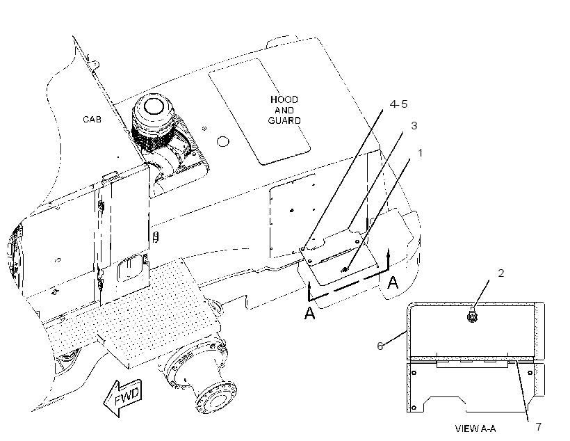 DOOR GP-TOOL BOX 2673135 CAT