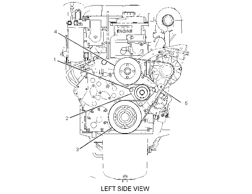 PULLEY GP-FAN & ALT DRIVE 2797779 CAT