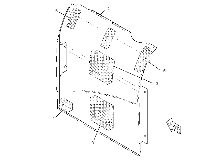 COVER AS-ACCESS 2833957 CAT