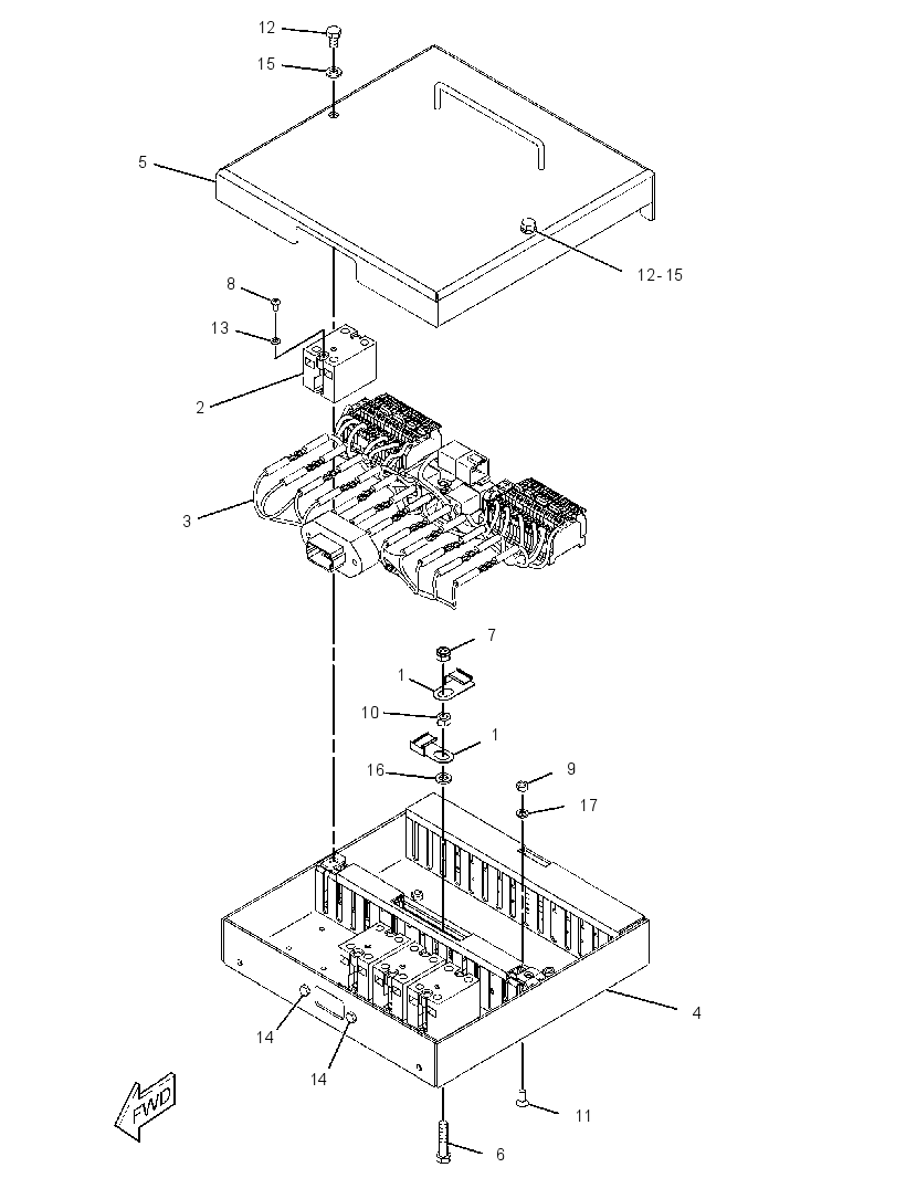 BOX GP-RELAY 3079156 CAT