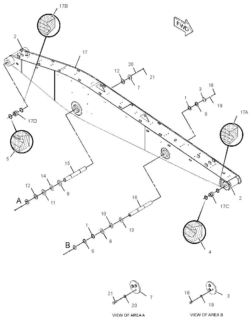 BOOM GP-MATERIAL HANDLING 3160327 CAT