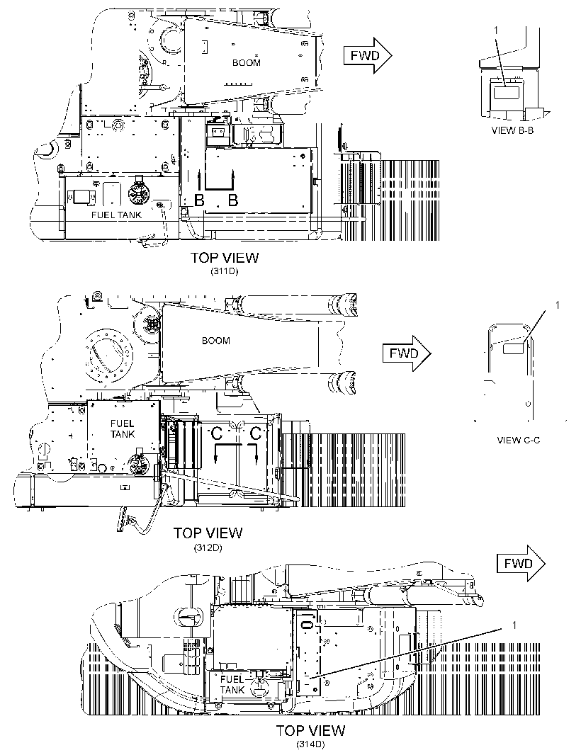 Плёнка 3012573 CAT
