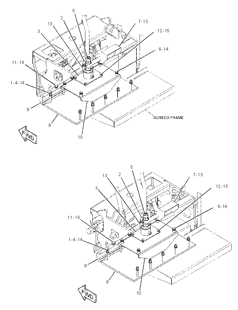 CONVERSION GP-SCREED 2952096 CAT