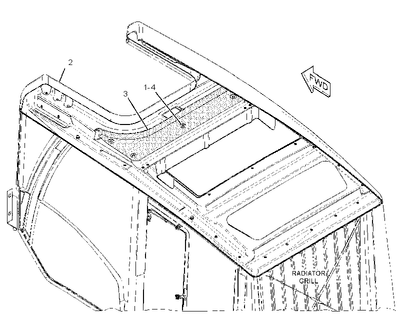 PANEL GP-TOP 3078436 CAT