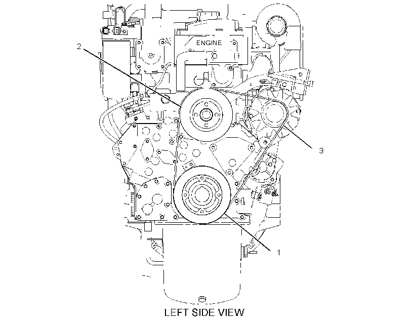 PULLEY GP-FAN & ALT DRIVE 3054944 CAT