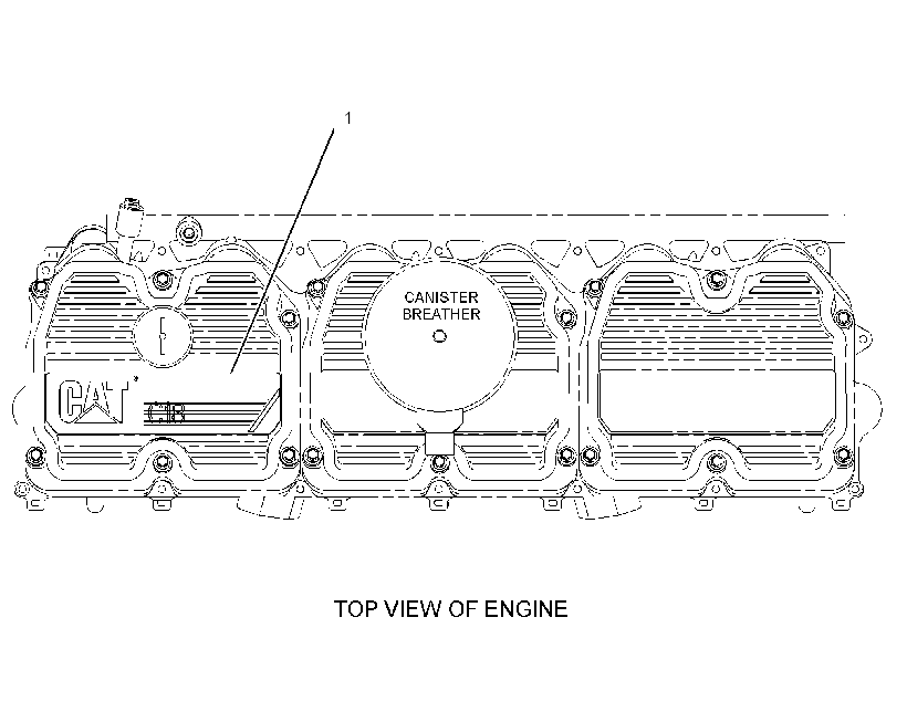 PLATE GP-ENGINE IDENTIFICATION 3218343 CAT