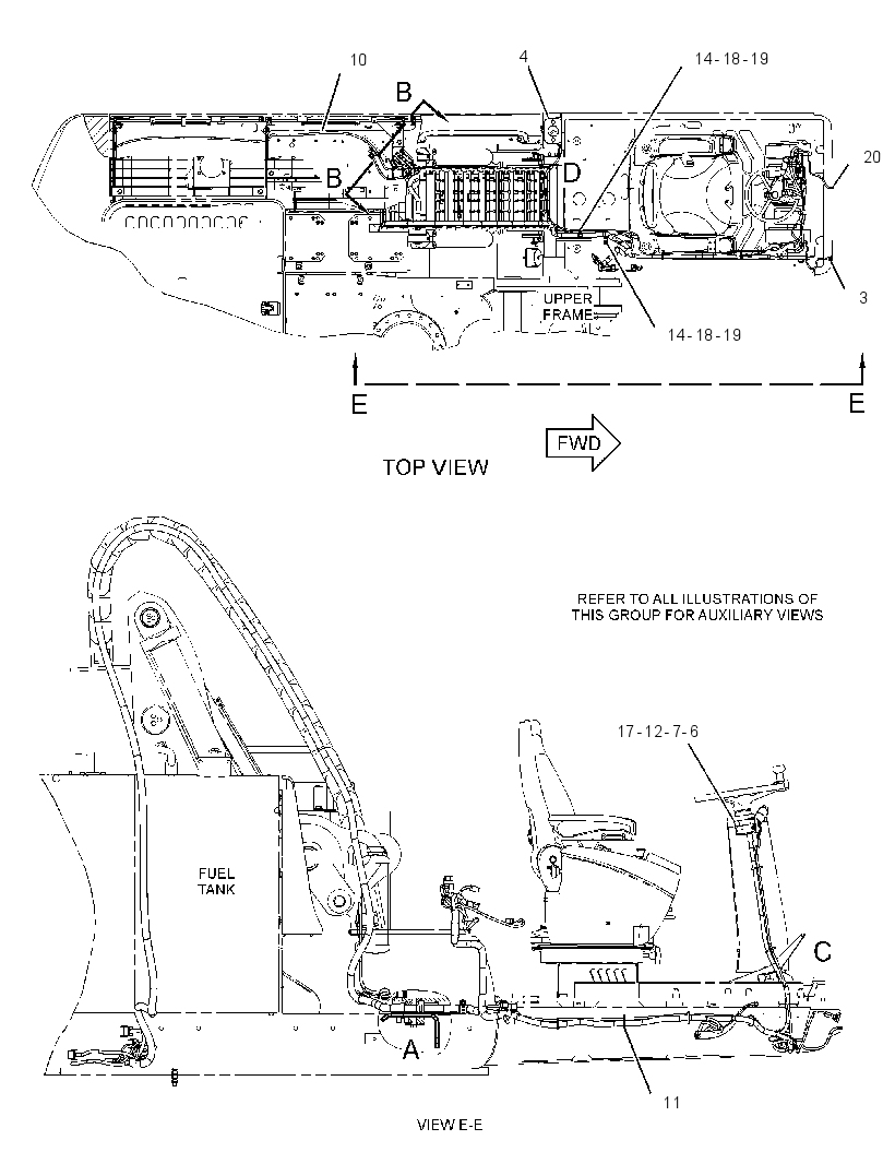 WIRING GP-CAB RISER 2361449 CAT