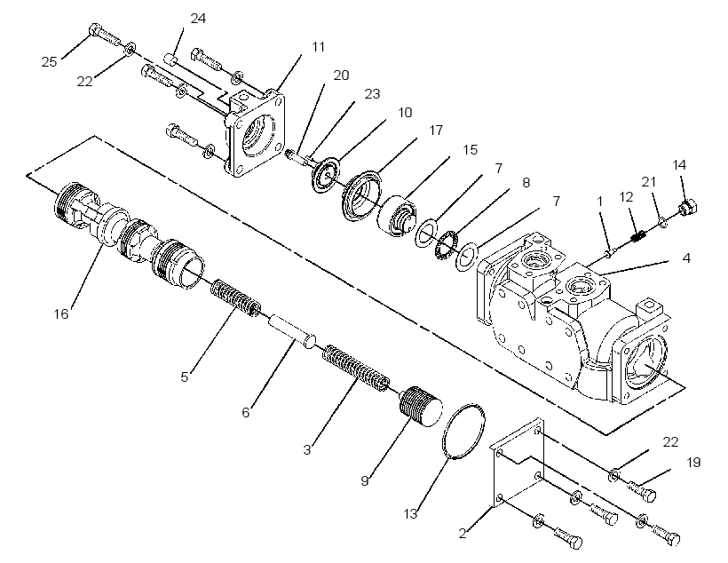VALVE GP-RETARDER HYD CONTROL 1644215 CAT