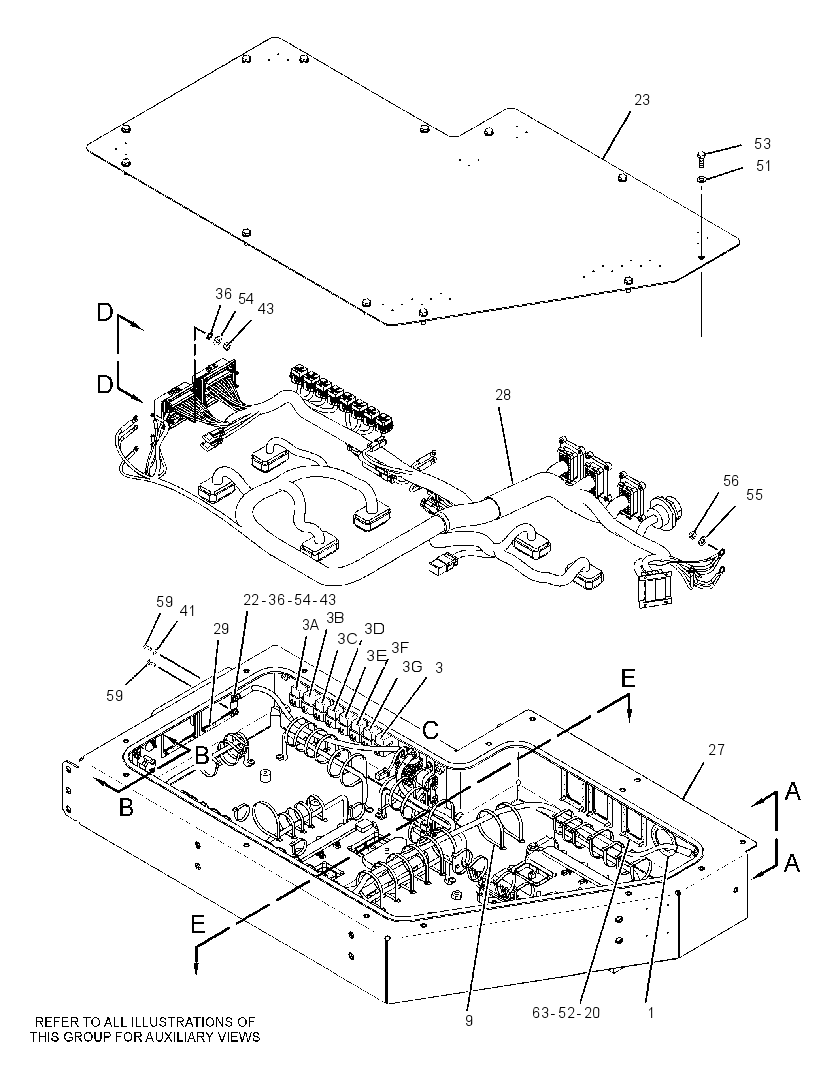 WIRING GP-ELECTRONICS BAY 3079914 CAT