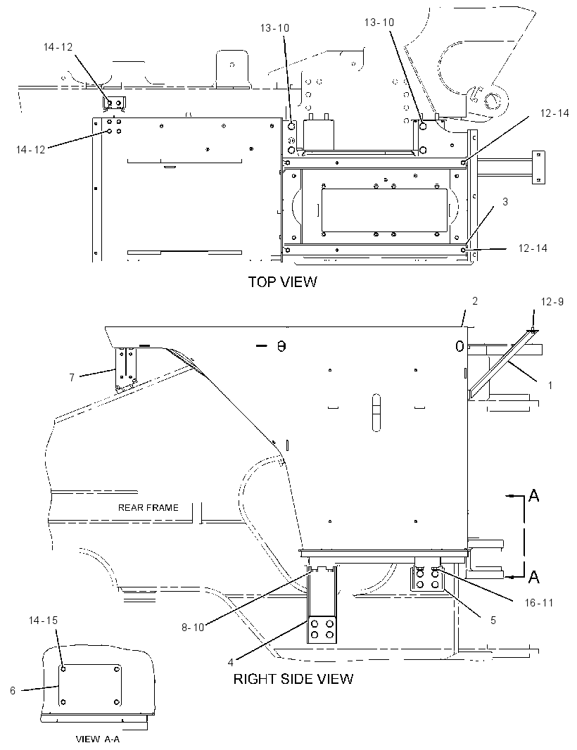 ENCLOSURE GP-HYDRAULIC TANK 2795278 CAT
