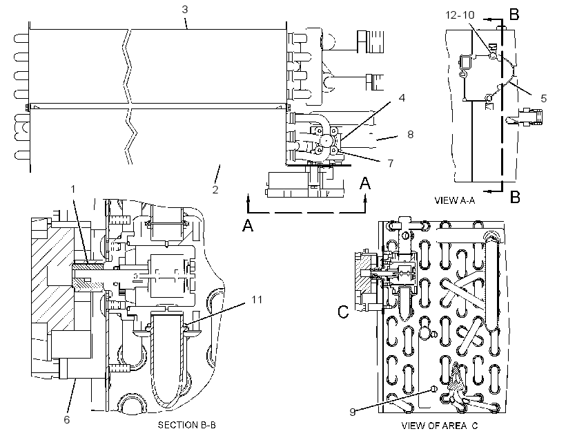 COIL GP-EVAPORATOR & HEATER 2781440 CAT