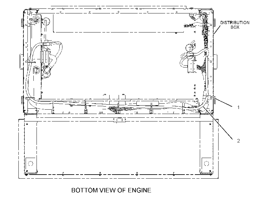 Проводка коробки 3176701 CAT