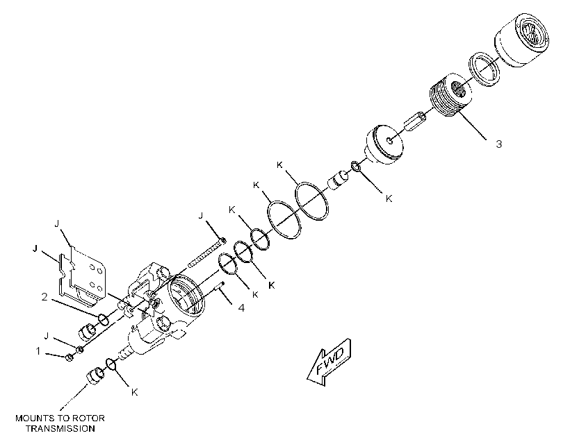 BRAKE GP-ROTOR 3086405 CAT