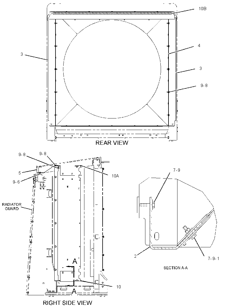 SHROUD GP-RADIATOR 2790394 CAT