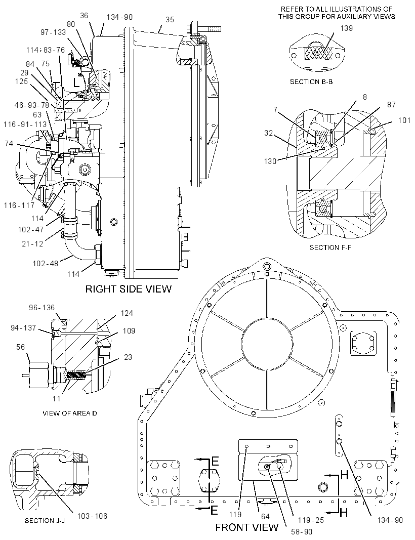 TORQUE CONVERTER AR 2844239 CAT