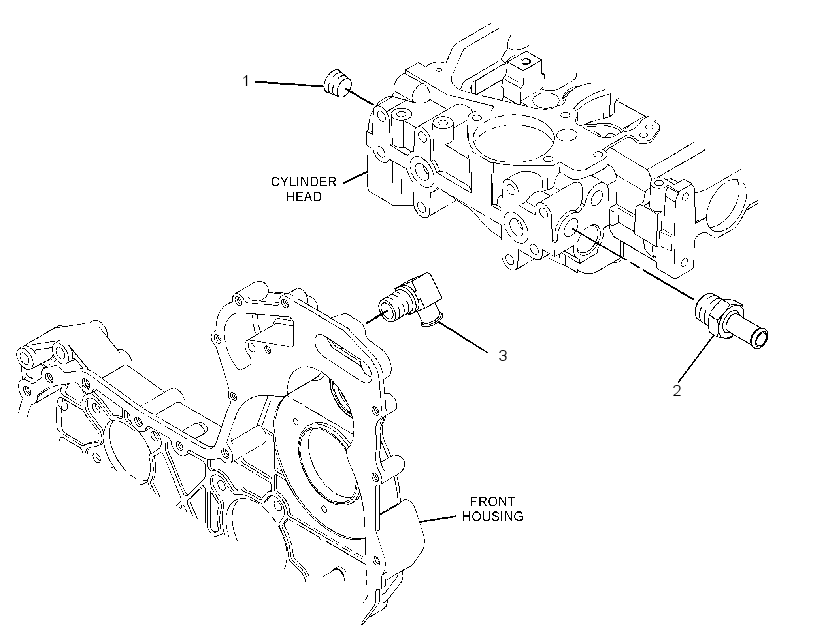 CONNECTOR GP-CAB HEATER LINES 3238846 CAT