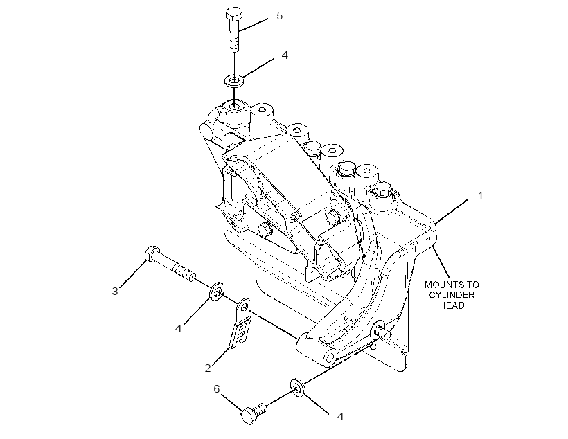 MOUNTING GP-ACTUATOR 3008564 CAT