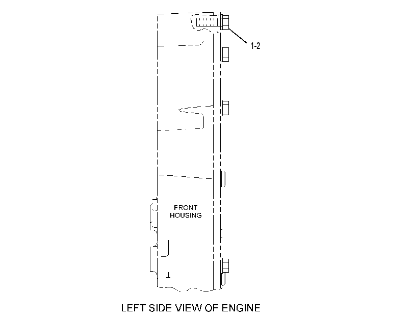 FASTENER GP-FRONT COVER 2963979 CAT