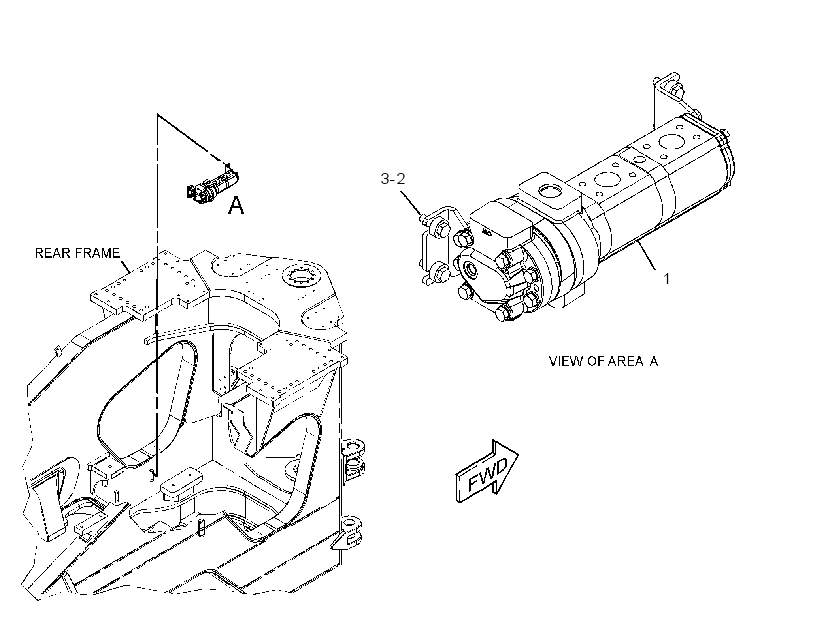 PUMP & MTG GP-AXLE OIL COOLER 2737395 CAT