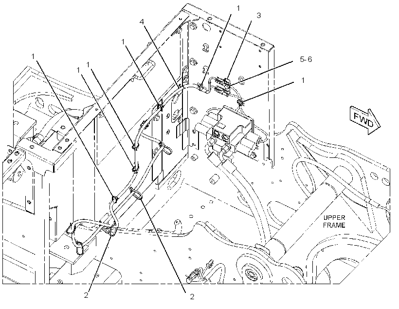 WIRING GP-MEDIUM PRESSURE 2832618 CAT