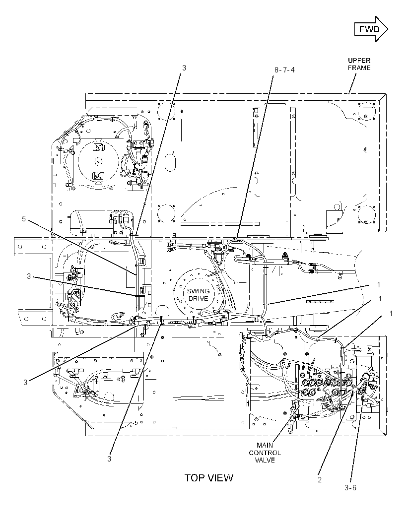 WIRING GP-AUXILIARY CONTROL 2832617 CAT