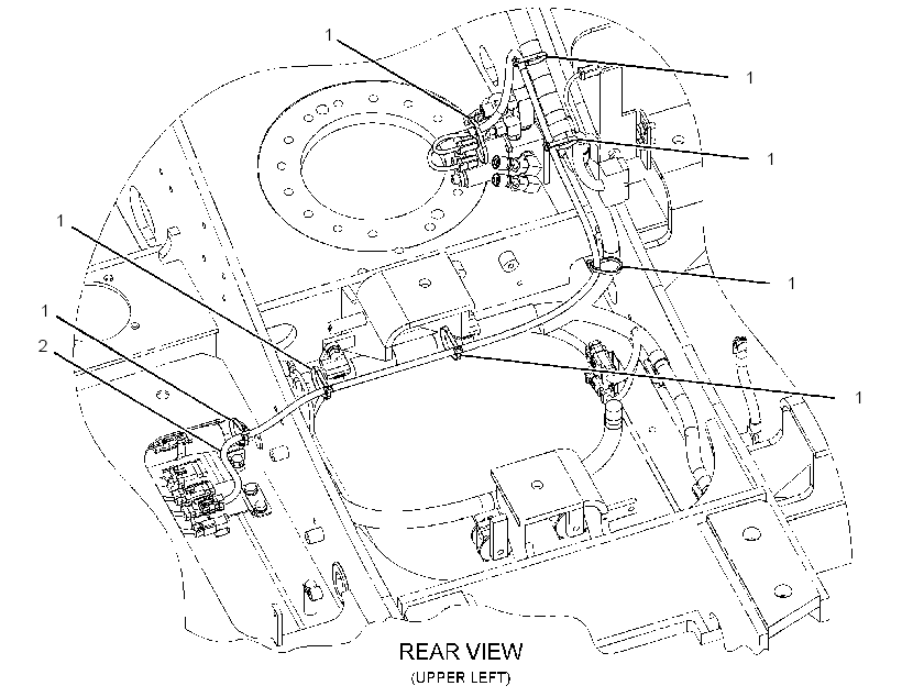 WIRING GP-MEDIUM PRESSURE 2832619 CAT