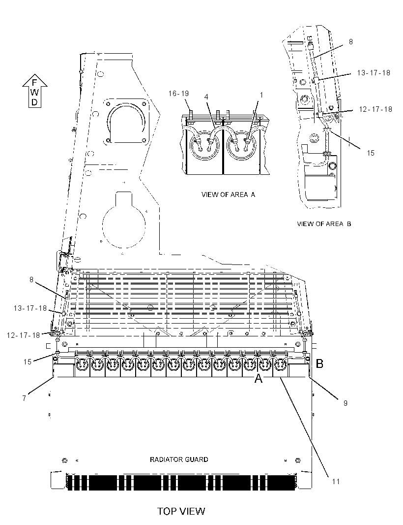 Радиатор 2790392 CAT