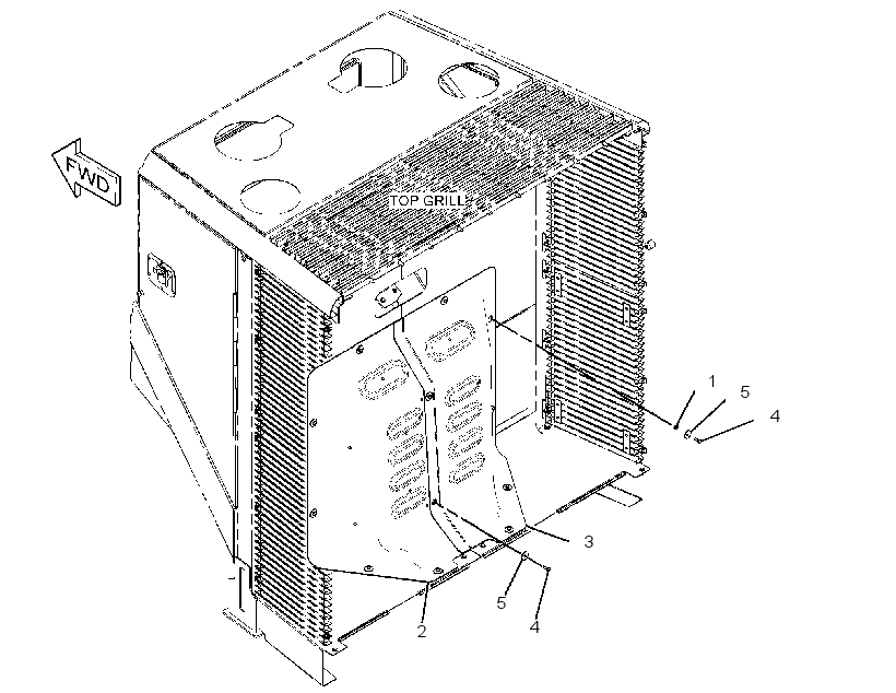 SHIELD GP-RADIATOR 2934426 CAT