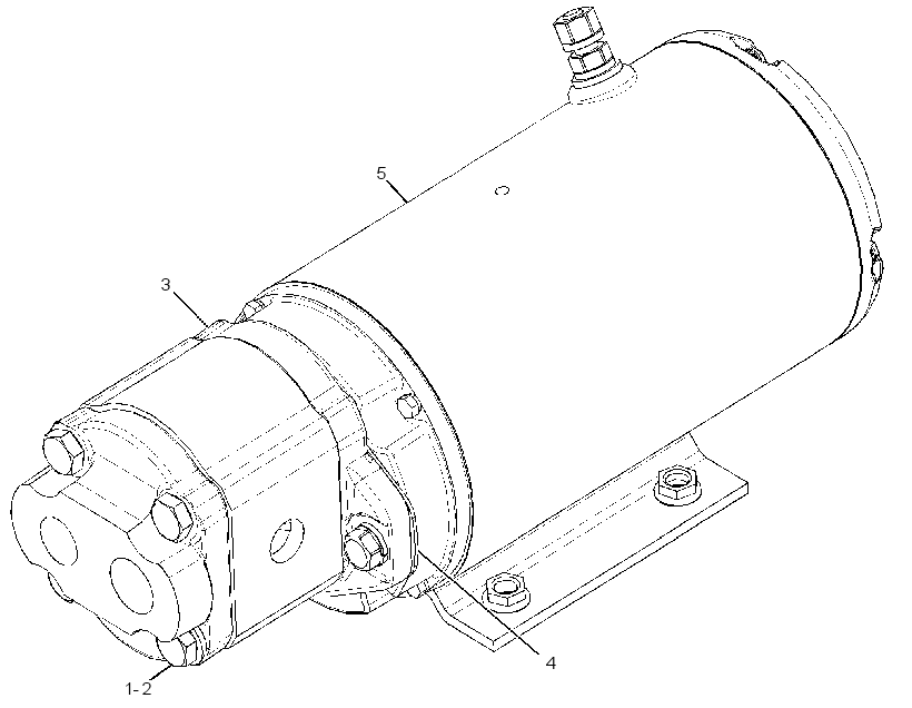 PUMP & MOTOR GP-PLATFORM 2938389 CAT