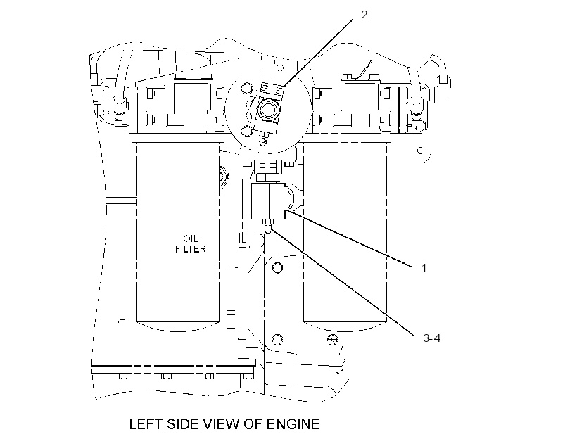 CONNECTION GP-ENGINE OIL 3150018 CAT
