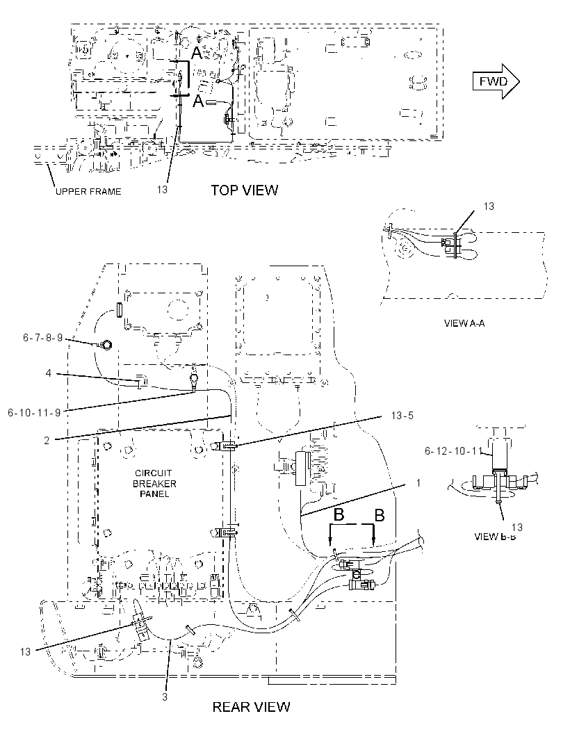 Проводка связи 2756903 CAT