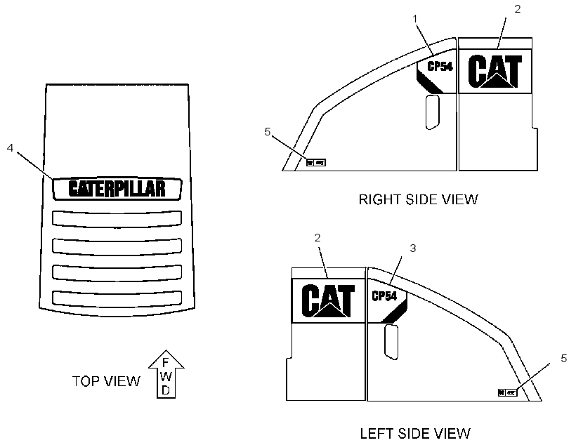 Плёнка 2924506 CAT