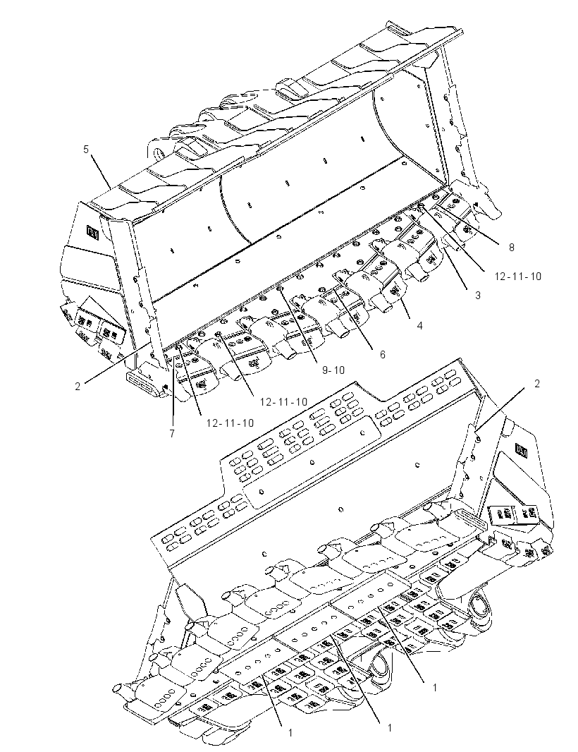 BUCKET GP-PENETRATION 3109080 CAT