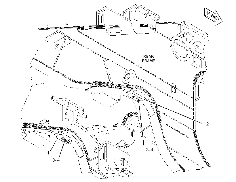 STOP GP-AXLE OSCILLATION 3001877 CAT