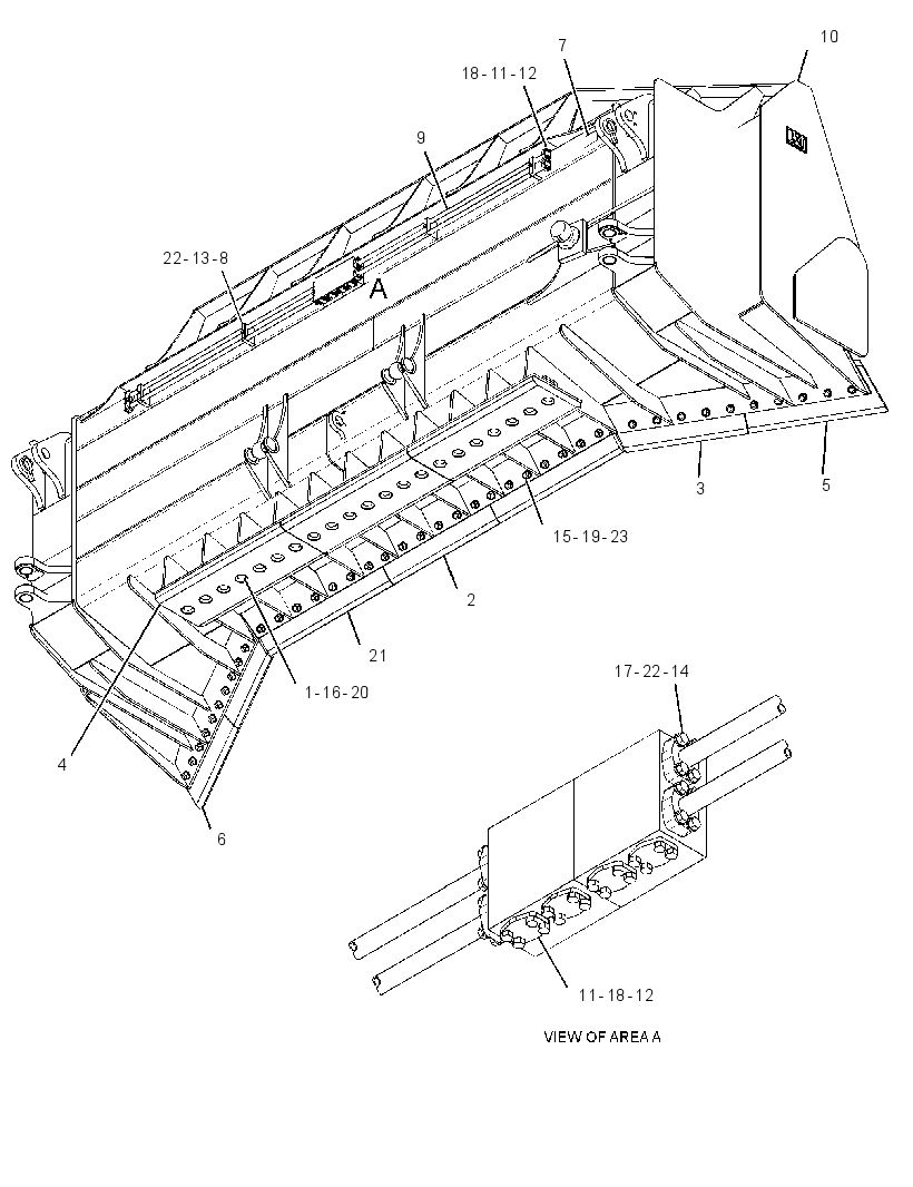 BLADE GP-COAL 1532111 CAT