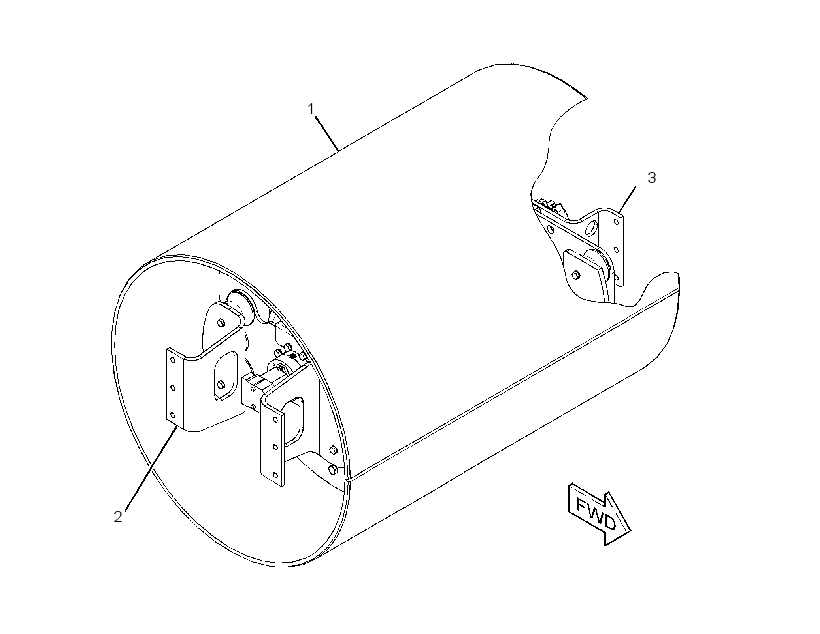 DRUM GP-DRIVE & VIBRATORY 2880659 CAT