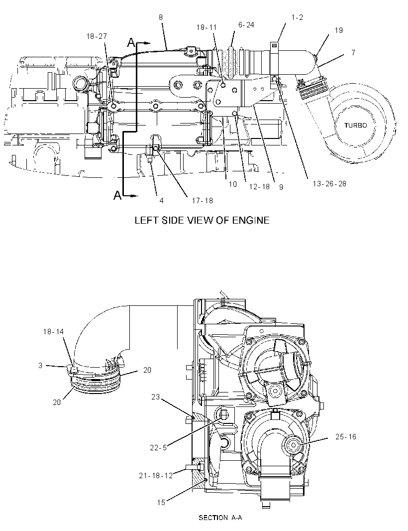 AFTERCOOLER GP-TREATED WATER 3202169 CAT