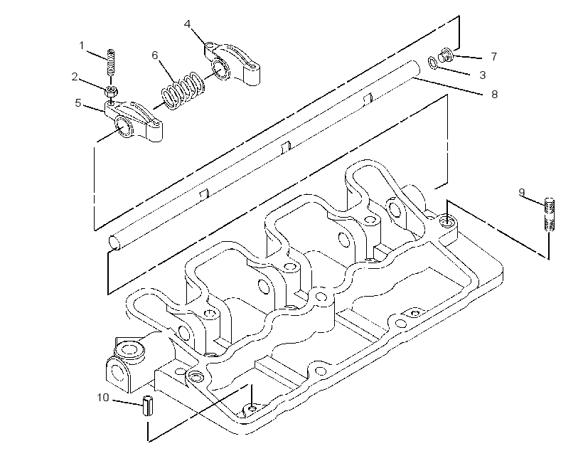 ROCKER ARM AS 2914715 CAT