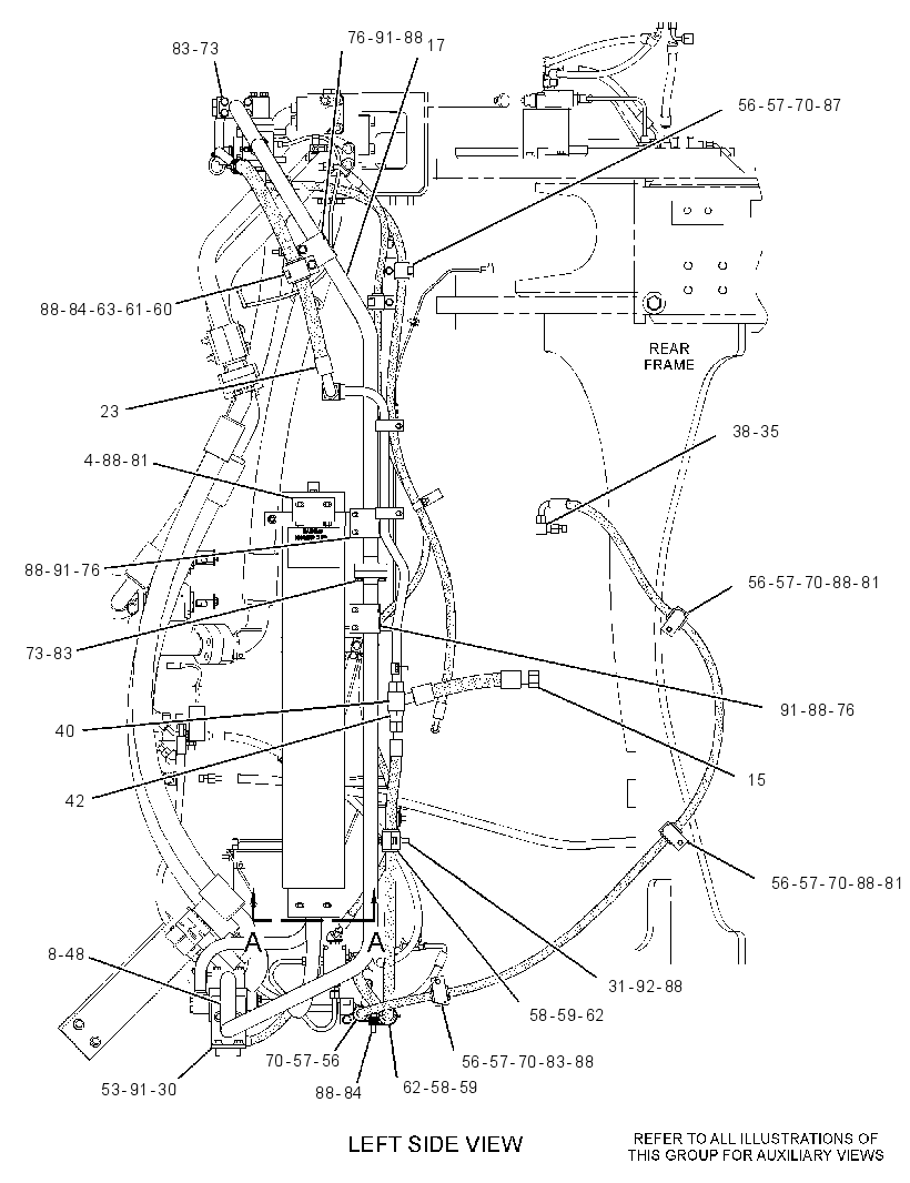 CONTROL & LINES GP-RIDE 2462855 CAT