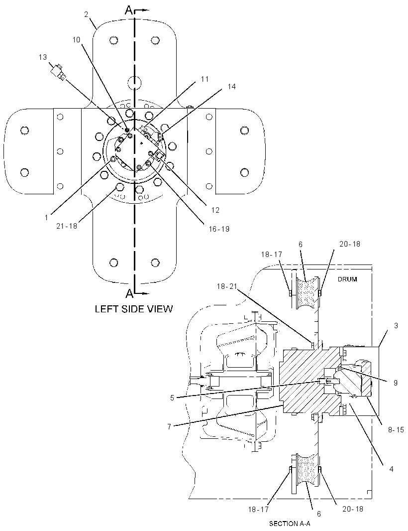 DRIVE GP-DRUM 2876428 CAT